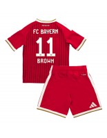 Bayern Munich Nathaniel Brown #11 Domácí dres pro děti 2026-27 Krátký Rukáv (+ trenýrky)